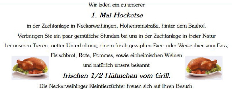 Aktuell - 1-Mai