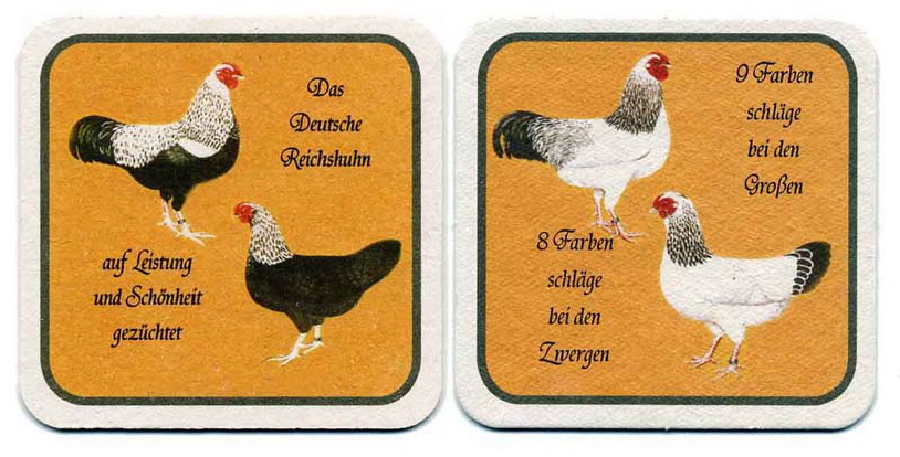 Bierdeckel - Reichshhner