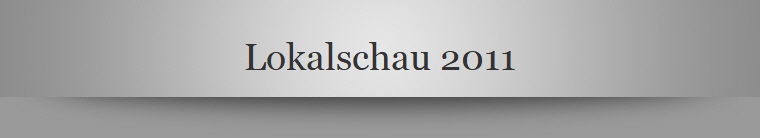 Lokalschau 2011